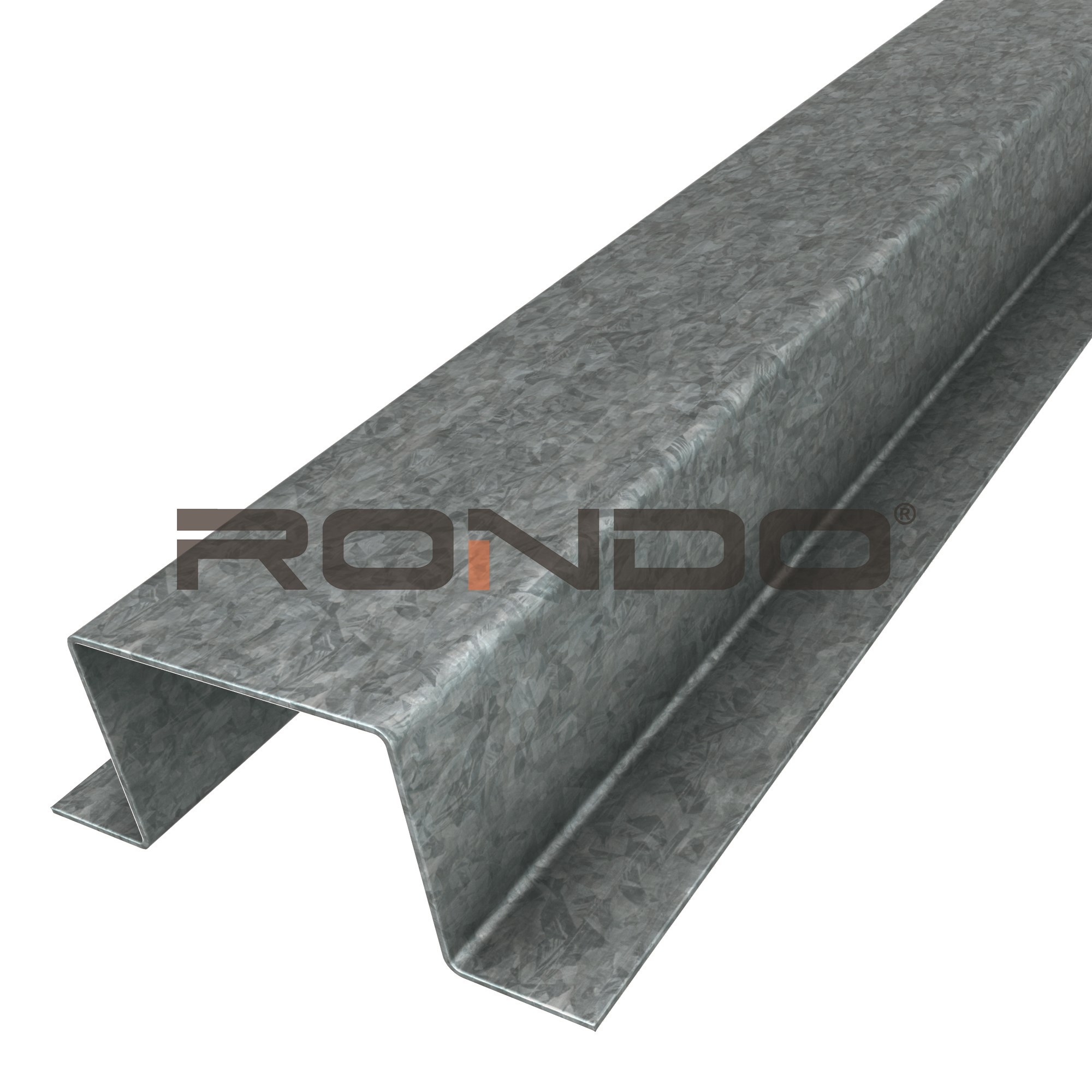 rondo top hat batten 3600 x 50 x 50 x 50mm .75bmt